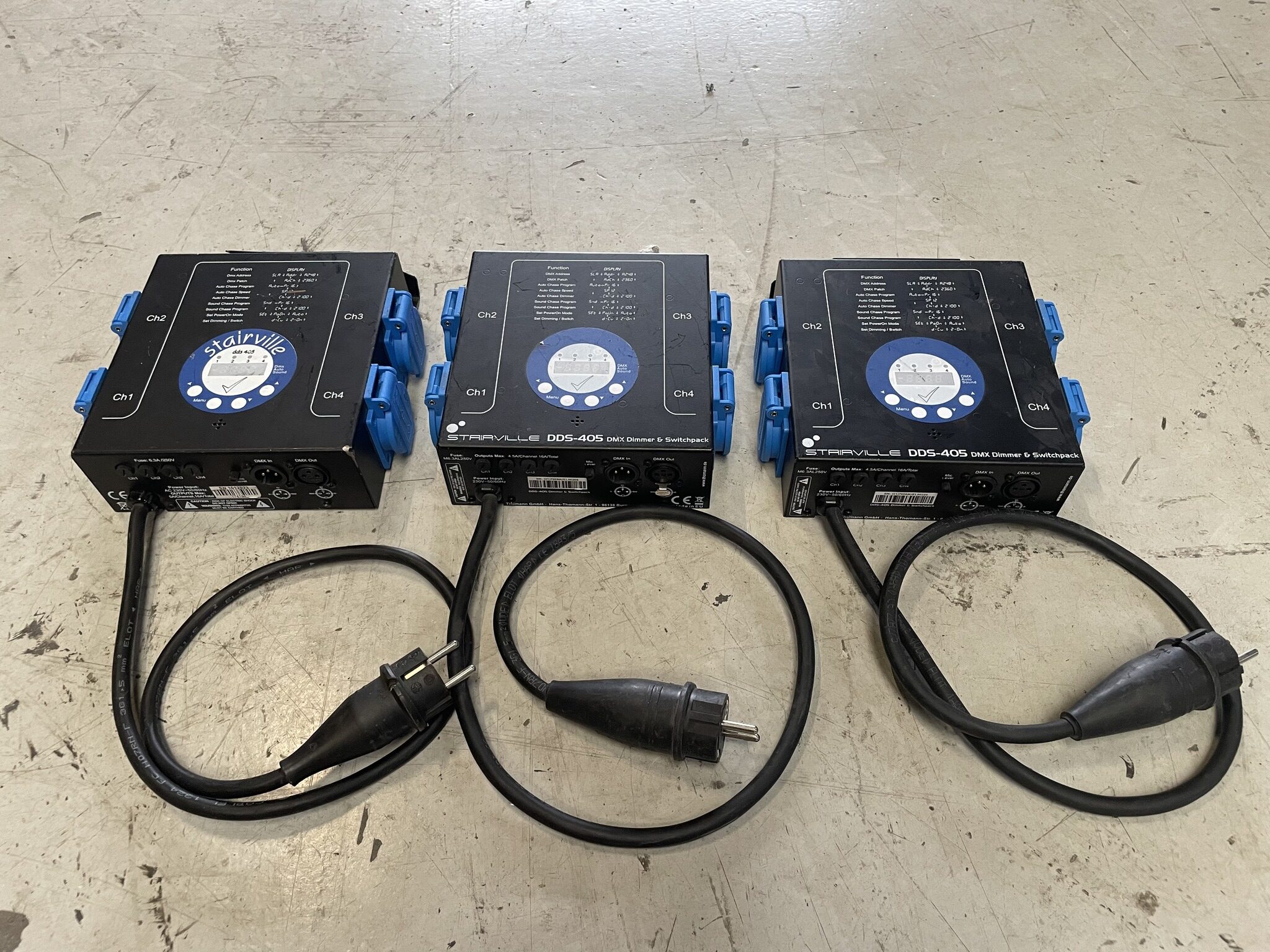 Stairville DMX Dimmer  - dds405 Package